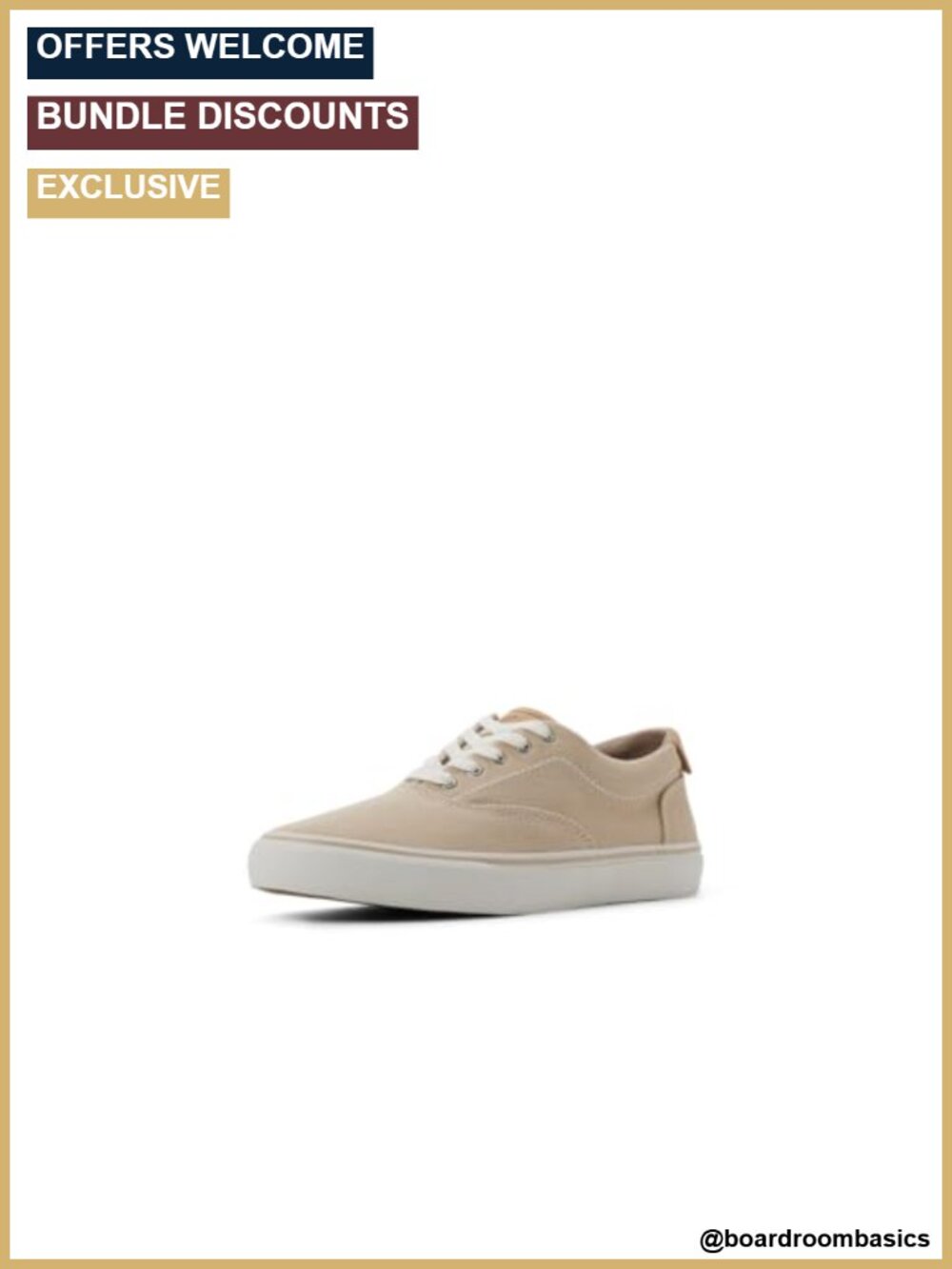 Canvas CVO Sneakers with Wave-Siping for Men - Lace-Up Low Top